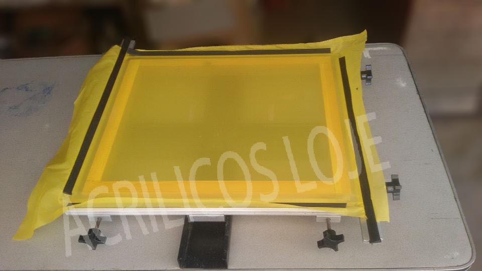 serigrafia,mallas,acrilicos,acrilicos loje,tintas,tintas serigraficas,mallas para estampado,malla serigrafica,raquetas
